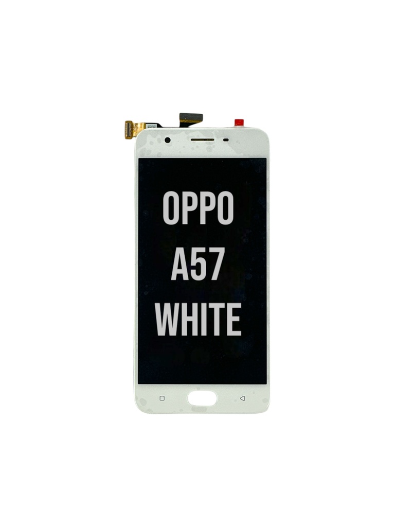 OPPO A57 / OPPO F3 Lite Compatible LCD Display Touch Screen [White]