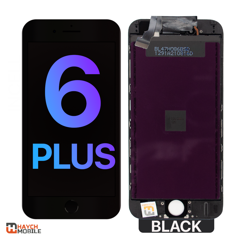 iPhone 6 Plus Compatible LCD Display Touch Screen - [Black]