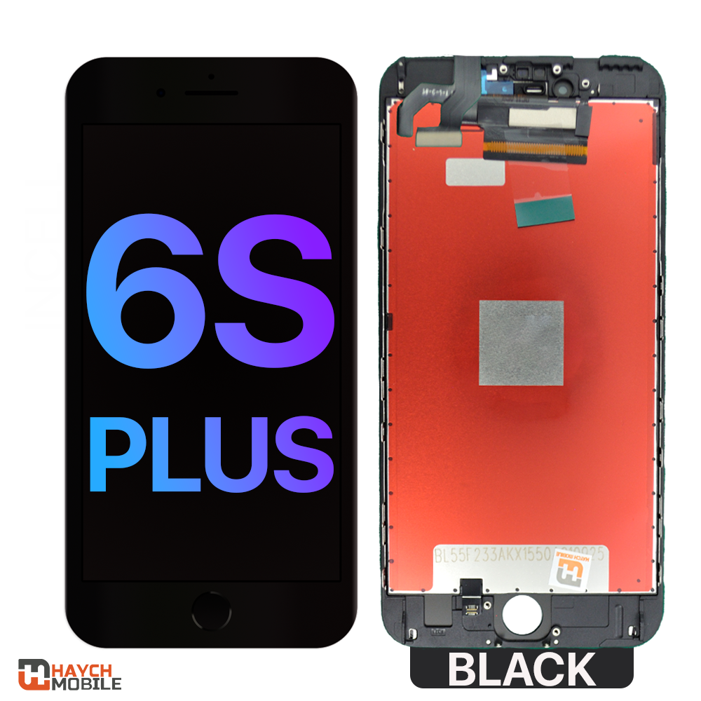 iPhone 6s Plus Compatible LCD Display Touch Screen - [Black]