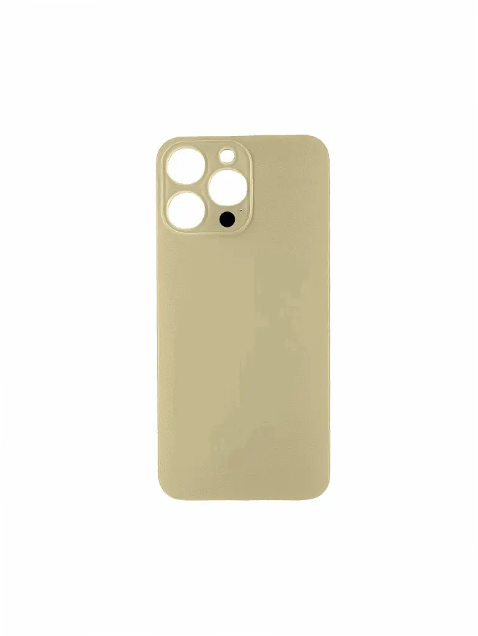 iPhone 14 Pro Max Compatible Back Cover Glass [Gold]