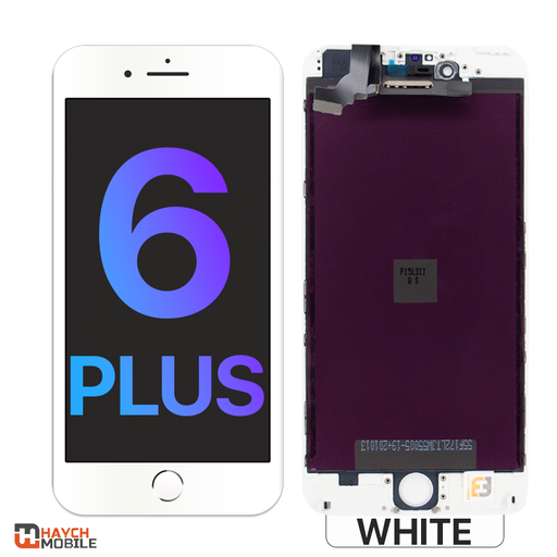 iPhone 6 Plus Compatible LCD Display Touch Screen - [White]
