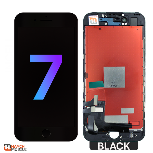 iPhone 7 Compatible LCD Display Touch Screen - [Black]