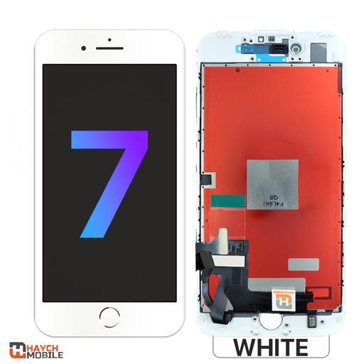 iPhone 7 Compatible LCD Display Touch Screen - [White]