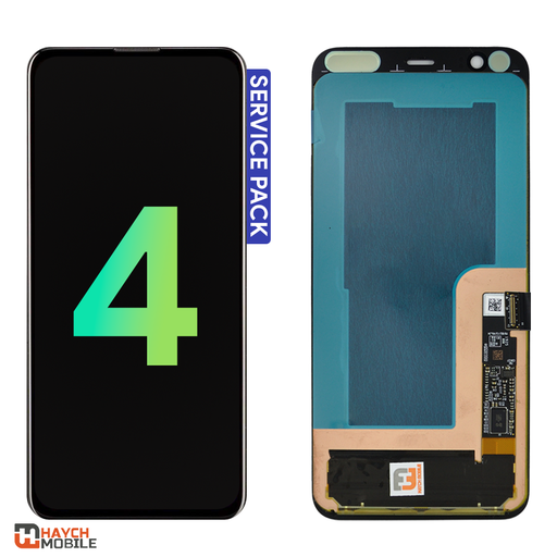 Google Pixel 4 Compatible LCD Display Touch Screen - [SERVICE PACK]