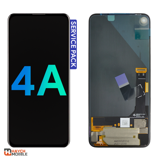 Google Pixel 4A Compatible LCD Display Touch Screen - [SERVICE PACK]