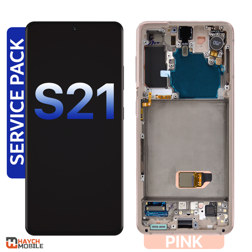 Samsung Galaxy S21 (G991) LCD Touch Digitizer Screen [Service Pack] [Pink]