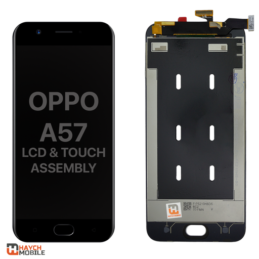 OPPO A57 / F3 LITE Compatible LCD Display Touch Screen Without Frame [BLACK]