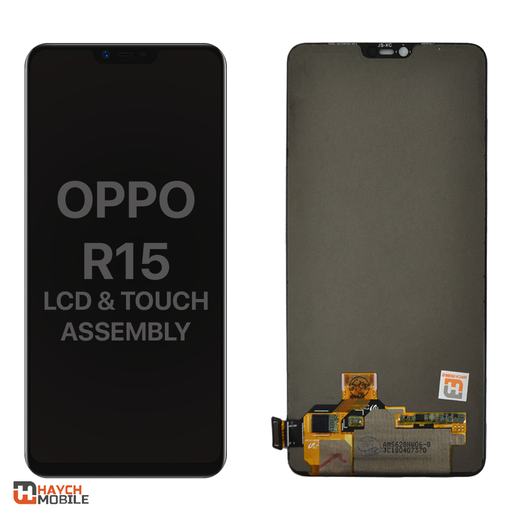 OPPO R15 / R15 PRO Compatible LCD Display Touch Screen Without Frame [BLACK]