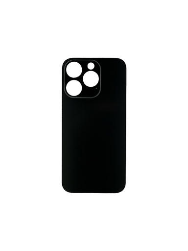iPhone 14 Pro Compatible Back Cover Glass [Black]