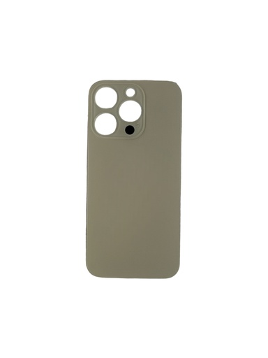 iPhone 14 Pro Compatible Back Cover Glass [Gold]