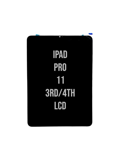 iPad Pro 11 3rd [2021]/ 4th [2022] Compatible LCD Digitizer Touch Screen [Black]